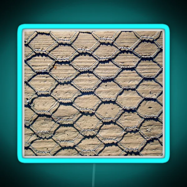 Metal Mesh RGB Neon Sign