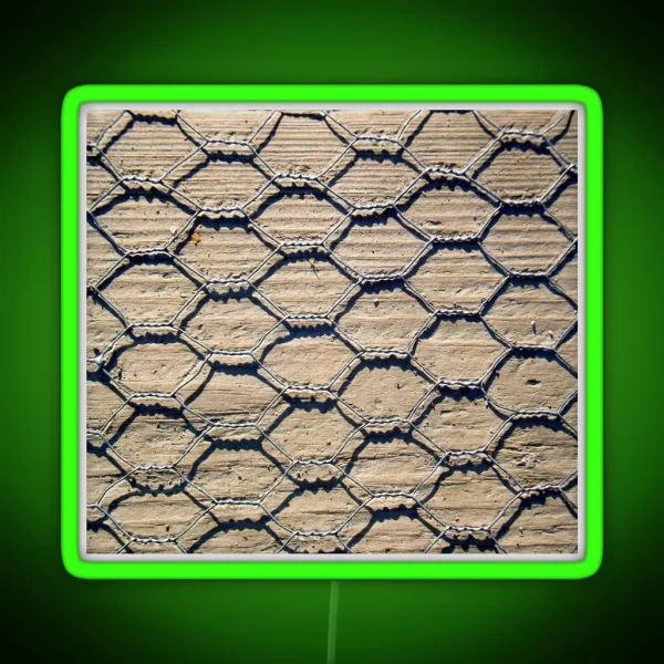 Metal Mesh RGB Neon Sign