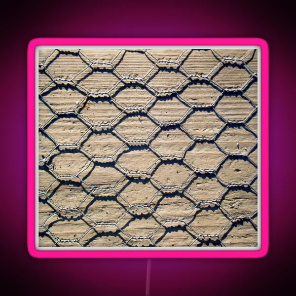 Metal Mesh RGB Neon Sign