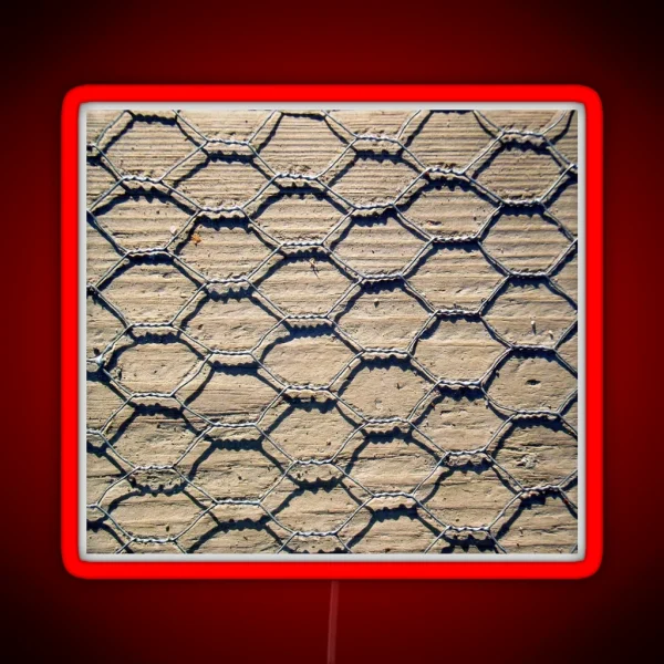 Metal Mesh RGB Neon Sign