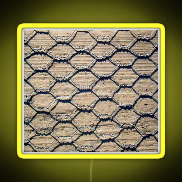 Metal Mesh RGB Neon Sign