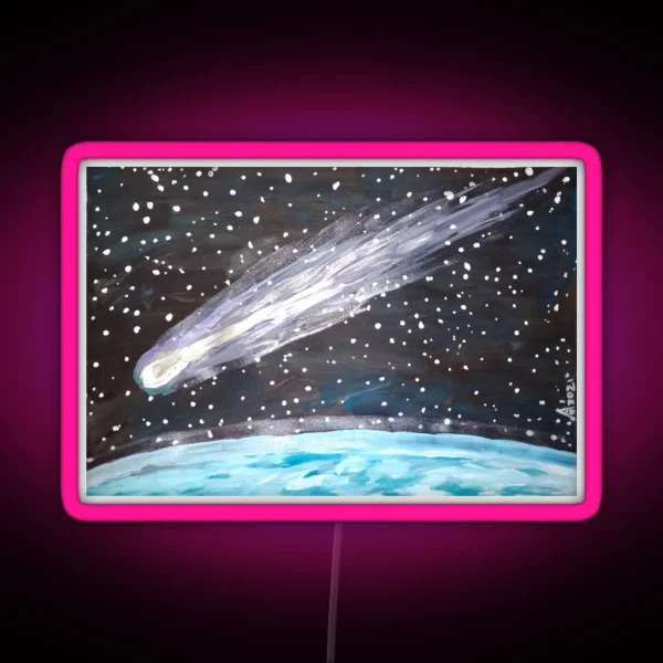 Meteorite RGB Neon Sign