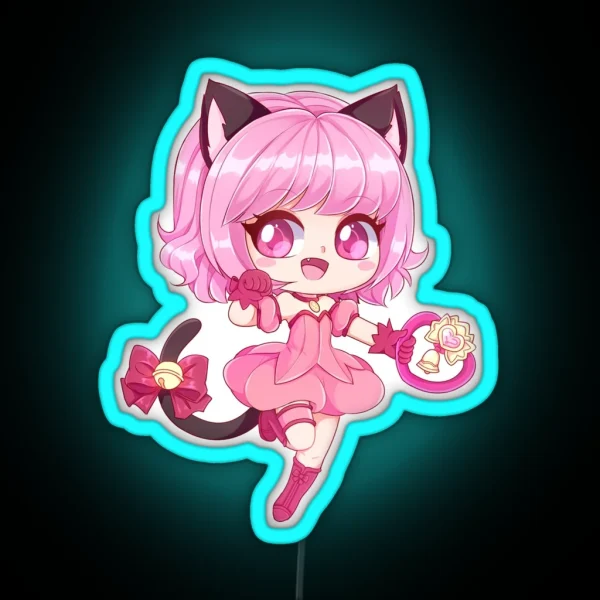 Mew Ichigo RGB Neon Sign