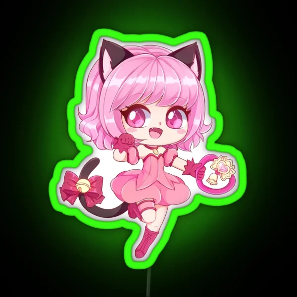 Mew Ichigo RGB Neon Sign