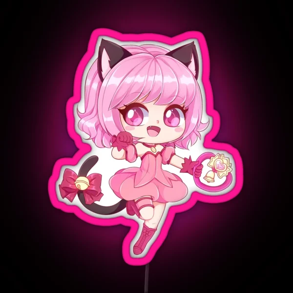 Mew Ichigo RGB Neon Sign