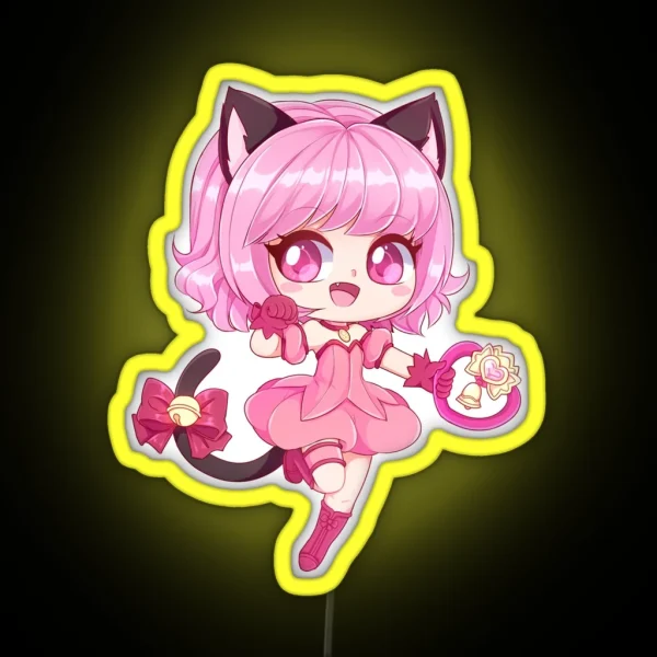 Mew Ichigo RGB Neon Sign
