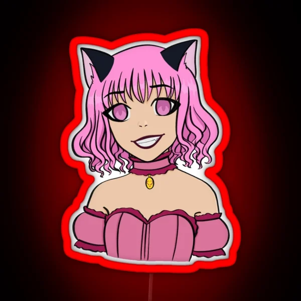 Mew Ichigo RGB Neon Sign