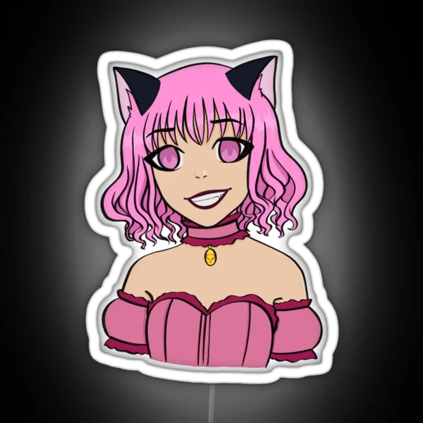 Mew Ichigo RGB Neon Sign