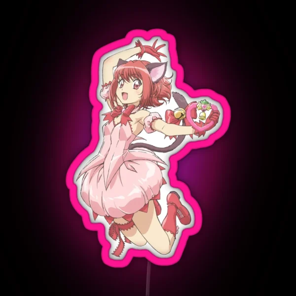 Mew Ichigo RGB Neon Sign