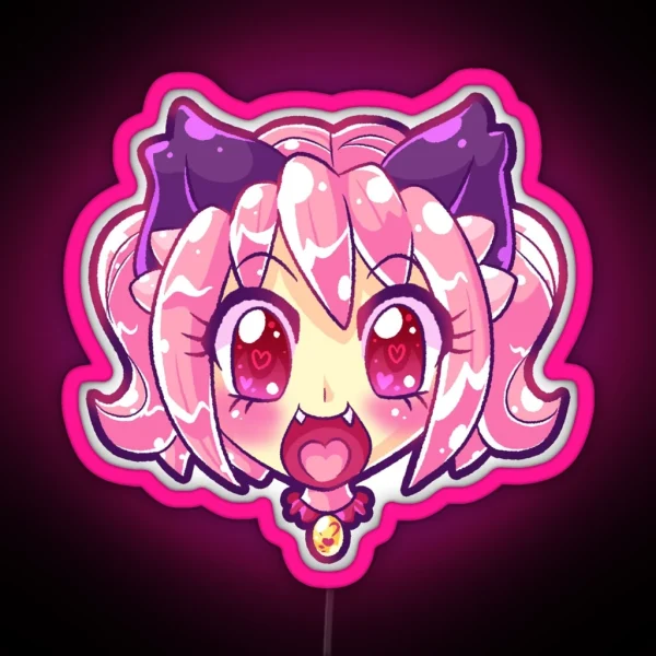 Mew Ichigo Tokyo Mew Mew Led RGB Neon Sign