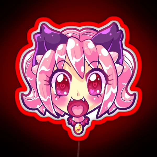 Mew Ichigo Tokyo Mew Mew Led RGB Neon Sign