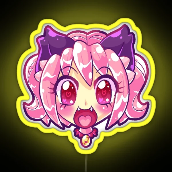 Mew Ichigo Tokyo Mew Mew Led RGB Neon Sign