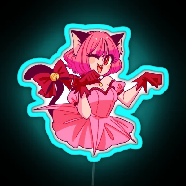 Mew Mew Ichigo RGB Neon Sign