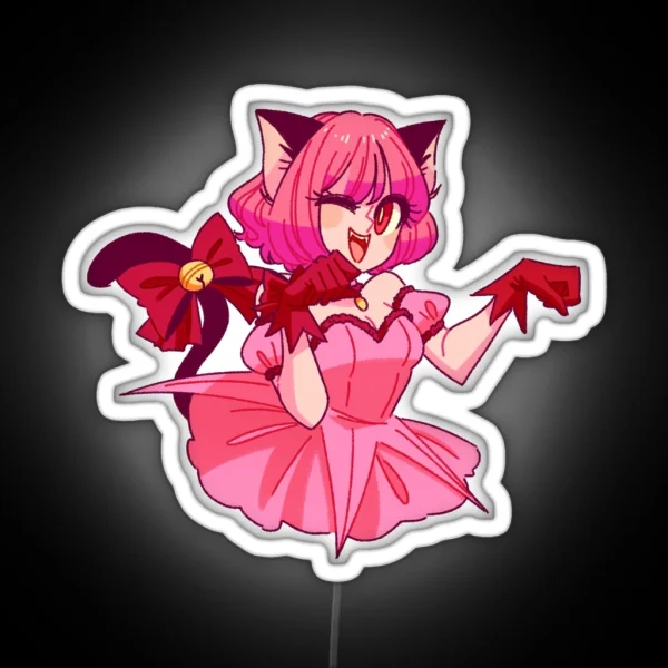 Mew Mew Ichigo RGB Neon Sign