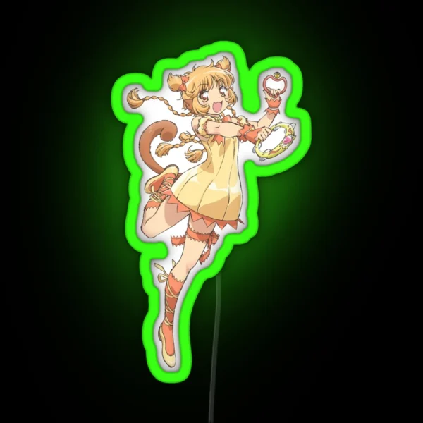 Mew Pudding RGB Neon Sign