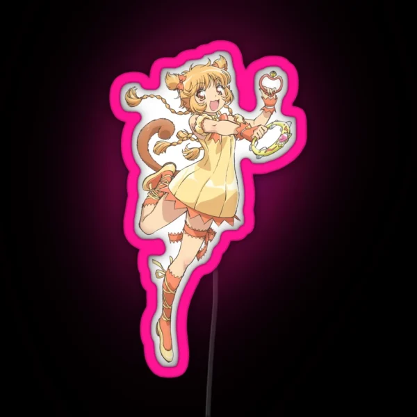 Mew Pudding RGB Neon Sign
