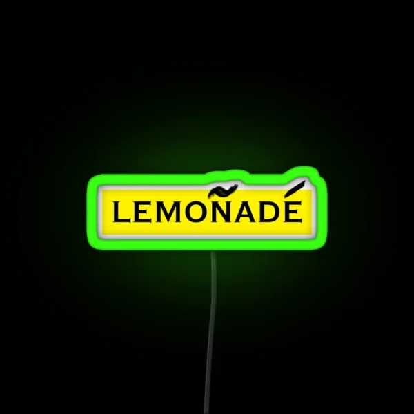 Mexican Lemonade The Office RGB Neon Sign