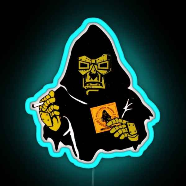 MF DOOM RGB Neon Sign
