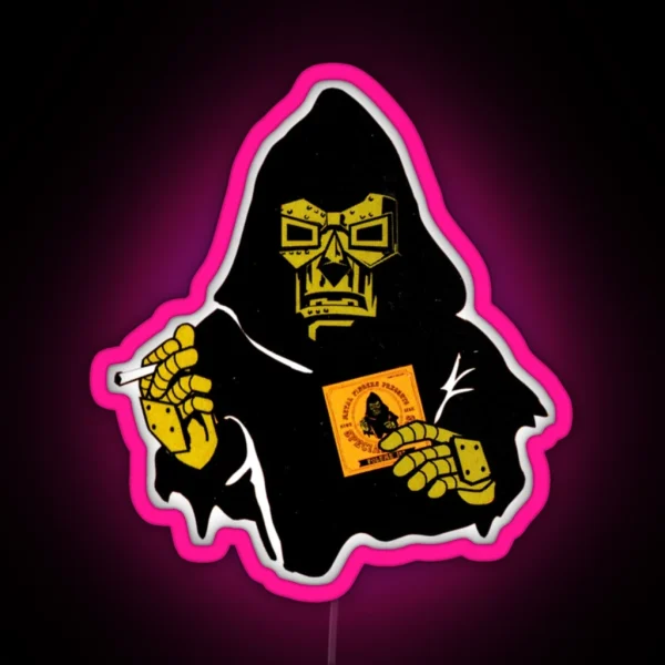 MF DOOM RGB Neon Sign