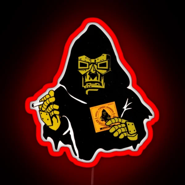 MF DOOM RGB Neon Sign