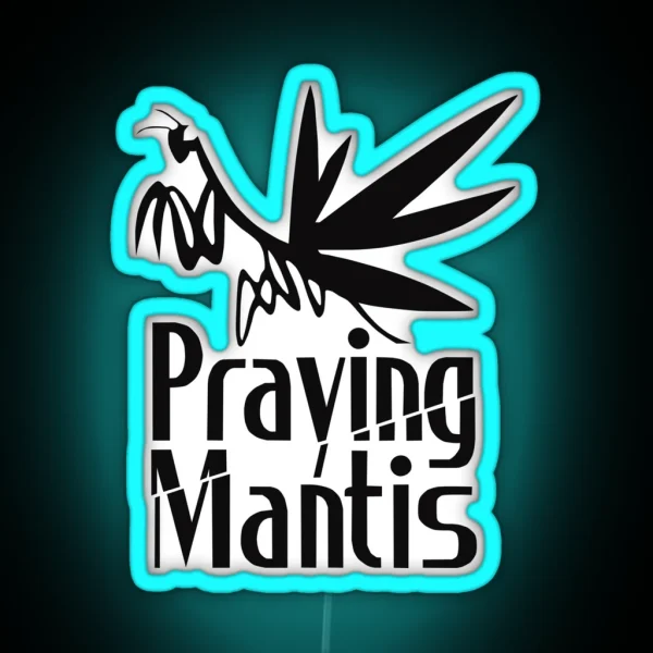 MGS4 PMC Praying Mantis Screaming Mantis RGB Neon Sign