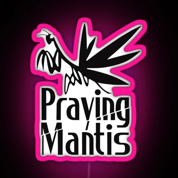 MGS4 PMC Praying Mantis Screaming Mantis RGB Neon Sign