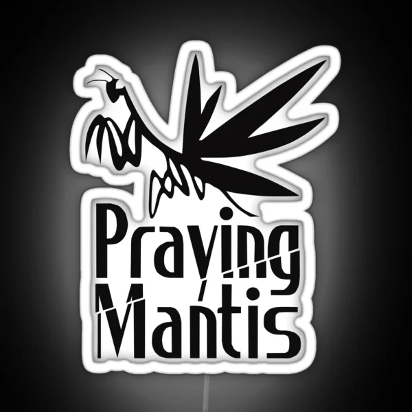 MGS4 PMC Praying Mantis Screaming Mantis RGB Neon Sign