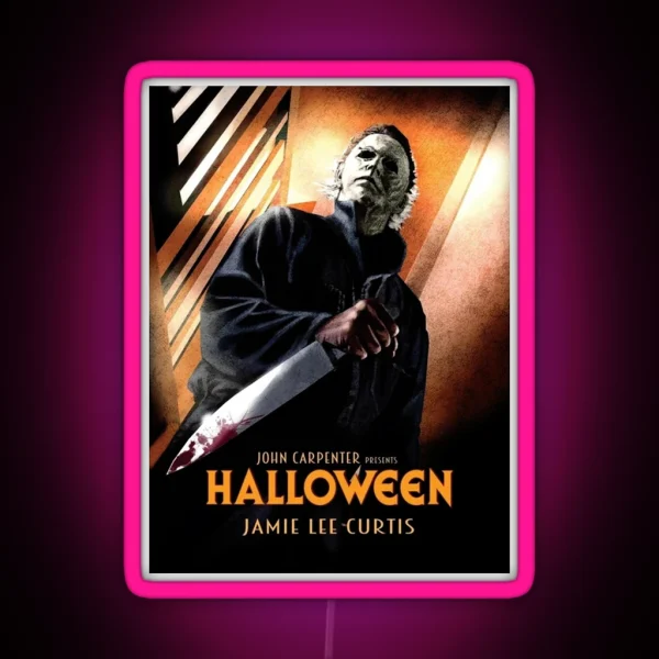 Michael Halloween RGB Neon Sign