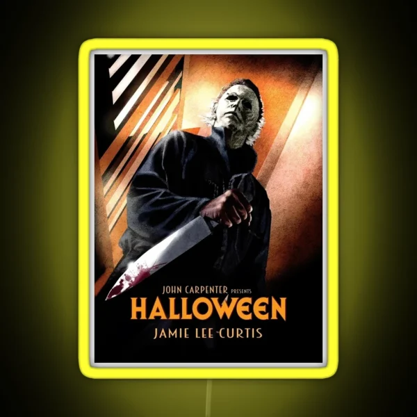 Michael Halloween RGB Neon Sign
