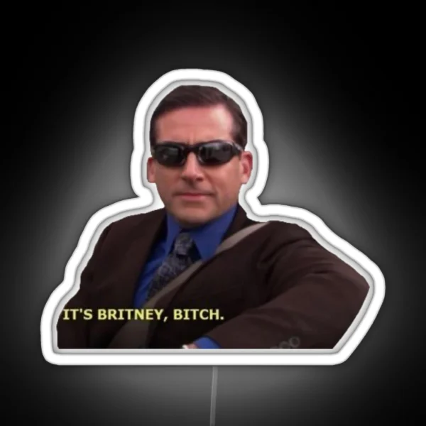 Michael Scott Led RGB Neon Sign