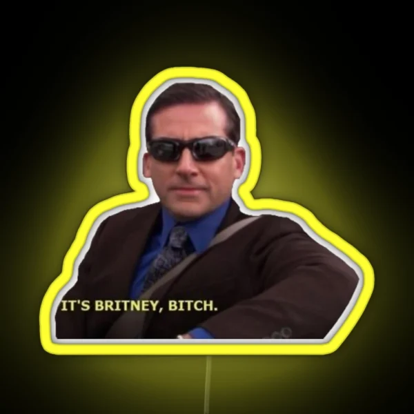 Michael Scott Led RGB Neon Sign
