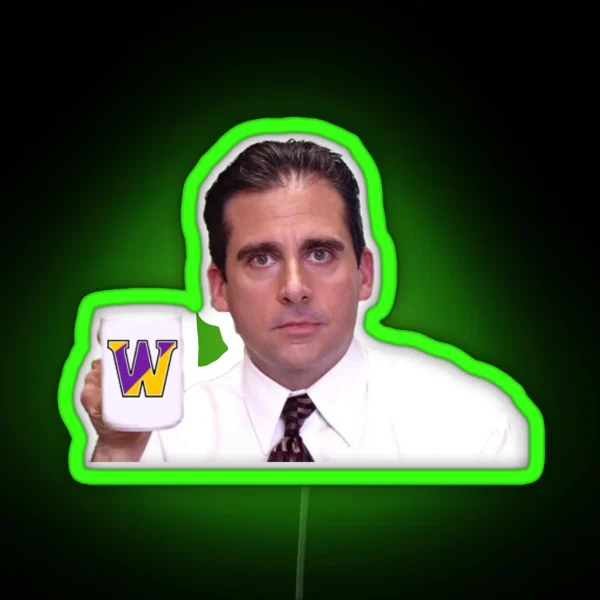 Michael Scott Williams RGB Neon Sign