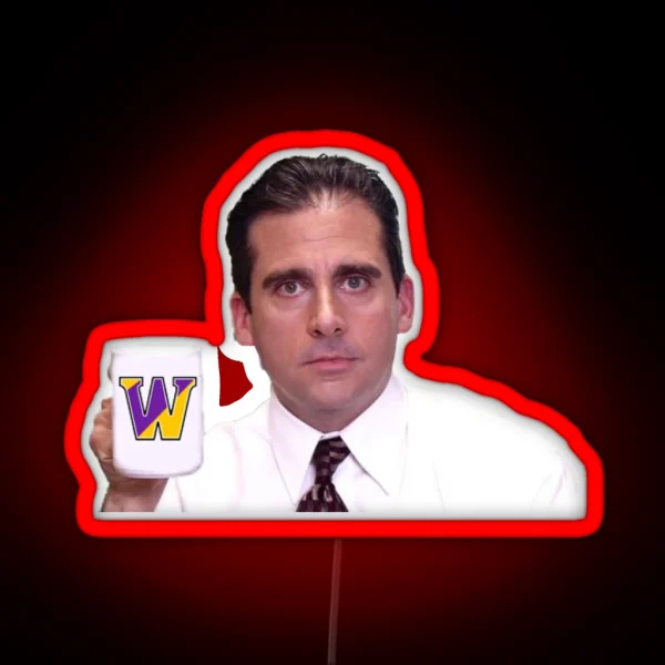 Michael Scott Williams RGB Neon Sign