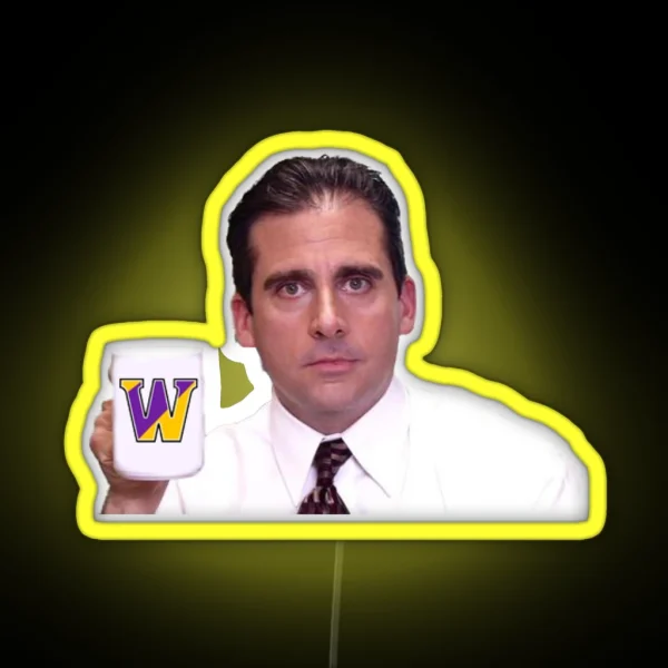 Michael Scott Williams RGB Neon Sign