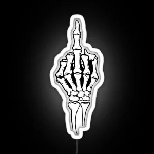 Middle Finger RGB Neon Sign