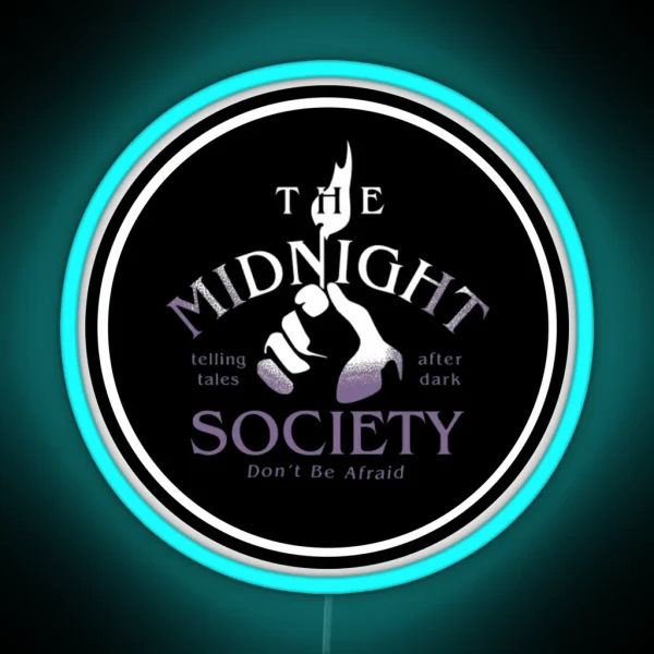Midnight Societey Member 90 S Show Horror RGB Neon Sign