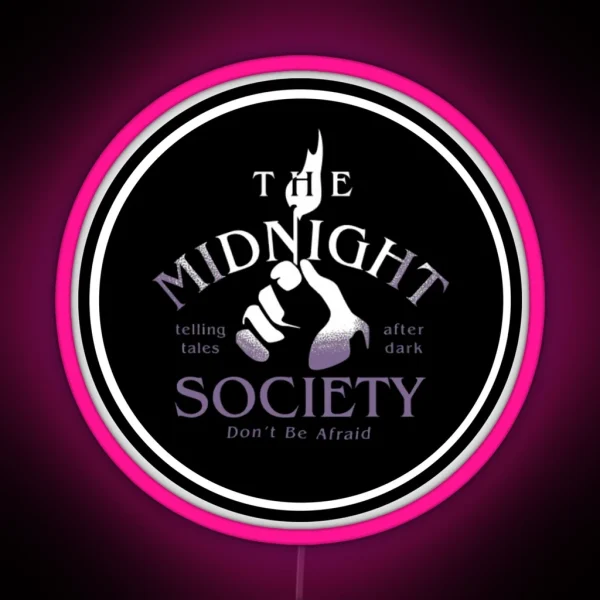 Midnight Societey Member 90 S Show Horror RGB Neon Sign