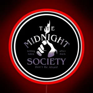 Midnight Societey Member 90 S Show Horror RGB Neon Sign