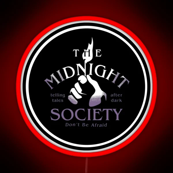 Midnight Societey Member 90 S Show Horror RGB Neon Sign