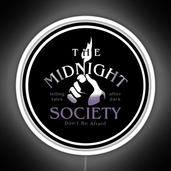Midnight Societey Member 90 S Show Horror RGB Neon Sign