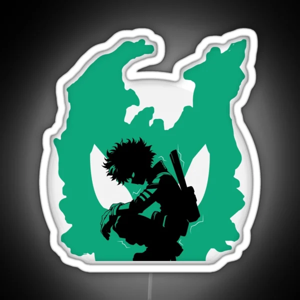 Midoriya One For All RGB Neon Sign