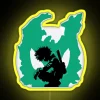 alt="Midoriya One For All neon sign RGB My Hero Academia vibrant graphic design yellow themed artwork.