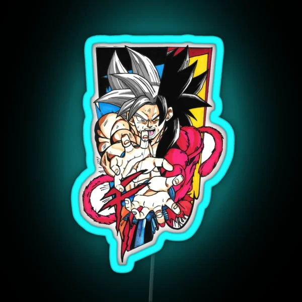Migatte No Ssj4 RGB Neon Sign