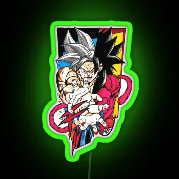 Migatte No Ssj4 RGB Neon Sign