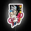 Migatte no SSJ4 Neon Sign in RGB Colors