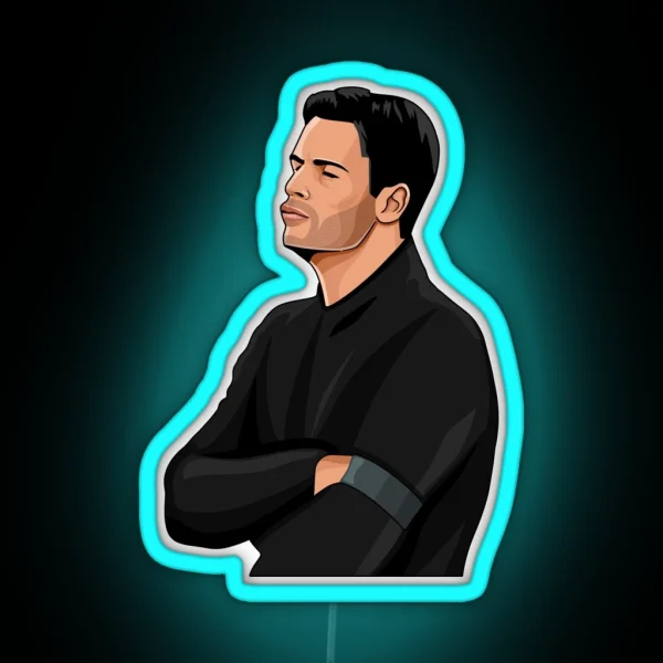 Mikel Arteta Arsenal RGB Neon Sign