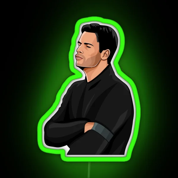 Mikel Arteta Arsenal RGB Neon Sign