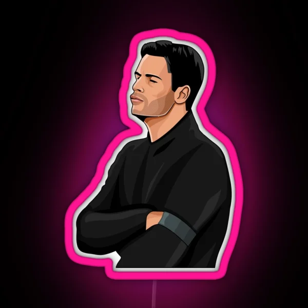 Mikel Arteta Arsenal RGB Neon Sign