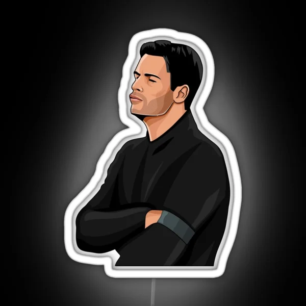 Mikel Arteta Arsenal RGB Neon Sign