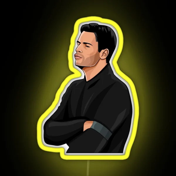 Mikel Arteta Arsenal RGB Neon Sign